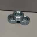TonGass 8-Pack Zinc Plated Carbon Steel 1" Bore Shaft Collars Set, Screw Style Bore Shaft Collars with 1" Bore Size, 1-5/8" Outer Diameter, and 5/8" Width, Suitable for Automotive and Industrial Use