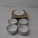 GALLERY SERVICE for 4 , 12 Piece burke dinnerware set