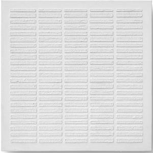 Artaanchuil White Square Textured Wall Art - 32x32 inch Hand-Painted Oil Painting Modern Abstract Minimalist Artwork for Living Room Bedroom Wall Decoration