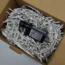 100FT 300 LED Outdoor String Lights, Connectable Christmas Lights Indoor Waterproof with 8 Modes, Plug in Twinkle Fairy Lights Clear Wire for Bedroom Home Wedding Patio Decorations, White