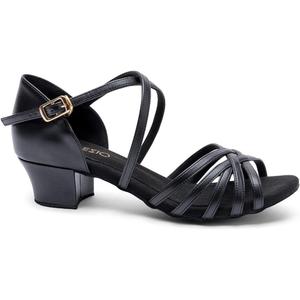 Capezio Women's Rebecca 1.5" Ballroom Shoe (10.5 Wide, Black)
