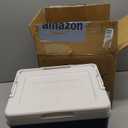 11Qt 19Qt Insulated Portable Cooler Leak-Proof Ice Chest Lunch Box Hard Coolers with Extra Ice Pack for BBQ, Camping, Picnic (Blue)