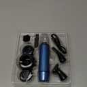 AREYZIN Ear and Nose Hair Trimmer for Men and Women Professional USB Rechargeable Nose Trimmer & Clippers Eyebrow Facial Hair Trimmer Body Grooming Kit IPX7 Waterproof Dual Edge Blades (Blue)