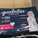 Goodnites Girls' Nighttime Bedwetting Underwear, Size Extra Small (28-43 lbs), 99 Ct