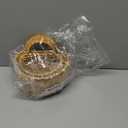 2 Pack Wall Hanging Rattan Baskets, Hand-Woven Storage Basket, Small Wall Hanging Baskets for Kitchen, Washable Decorative Basket, Potato Garlic Onion Storage Baskets