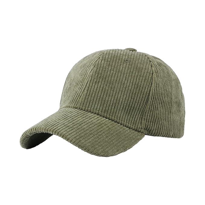 Unisex Classic Baseball Cap, Cord Hat, Adjustable with Curved Brim, Baseball Cap for Outdoor Sports, Size: One Size