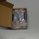 Guoharda 12 Pack 3 Inch 76 mm Bronze and Black Knurled Cabinet Handles Cabinet Pulls Aluminum Handles Pulls Oxidation Finish with Diamond Pattern pulls