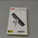 USB Docking Hub for Tesla Model 3/Y Waterproof - Fast Charger for Model Y/3 Accessories 2024 2023 2022 2021 4Ports Retractable Docking Station, 2 Type-C Fast Charging Cables (Not Fit Model 3 2024)