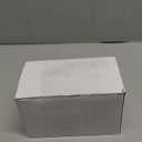 Rozer 50 Pcs White Plastic Bottle Caps 38 mm for Empty Juice Bottles, Tamper Seal Lids Container Lids Bottle Caps for Crafts DIY, 4, 8, 12, 16, and 32 oz Container