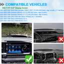 EDBETOS Dashboard Organizer Tray Compatible with 2022-2026 Chevy Silverado/GMC Sierra 1500, (2024-2026) 2500HD/3500HD Accessories Behind Screen Dash Storage Console Insert for 13.4-inch Screen Only