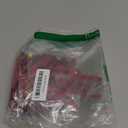 Curvier 25 Pcs Vintage Velvet Christmas Tree Bows Pre-Tied Ribbon Bows for Door Garland Decor, Gift, Staircase,5x7 Inch,3/8" Wide Burgundy