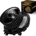 LCWRGS Front AC Heater Blower Motor with Fan Fits for 2015 2016 2017 2018 2019 2020 2021 Volkswagen VW Golf GTI Jetta Tiguan Audi A3 Replaces 700341