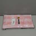 Smiry 6 Pack Pink Gingham Disposable Tablecloths - 54" x 108" Heavy Duty Plastic Table Cloth, Waterproof Buffalo Plaid Table Covers for Picnic, Banquets, Outdoor Parties (Pink and White)