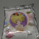 Punch Needle Kits Adults Beginner DIY Cute and Unique Cartoon Girl 8 in Hoop Embroidery Set for Beginners Perfect Gifts for Women, Moms, and Grandmas (Garden Girl)