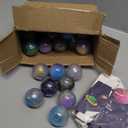 24 Pack Valentines Day Gifts for Kids, Galaxy Slime with Greeting Card Box Stress Relief Slime Toy for Kids Girls Boys Valentines Party Favors Valentine's Day Classroom Exchange Prizes Gift Set