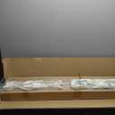 Barrina (Pack of 12 LED T5 Shop Light, 4FT, 2200lm, 6500K (Super Bright White), 20W, Utility Shop Lights, Ceiling and Under Cabinet Light, ETL Listed, Corded Electric with ON/Off Switch