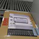 LOAAO Black Metal Framed Bathroom Mirror for Wall, 22X30 Inch Rounded Rectangle Mirror, Matte Black Bathroom Vanity Mirror Farmhouse, Anti-Rust, Hangs Horizontally or Vertically