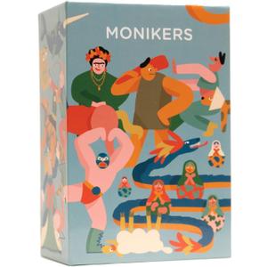 Monikers Party Game  Guess The Name on The Card!