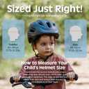 Retrospec Scout Toddler Bike Helmet - Kids Bike Helmet Multi-Sport Protection, Premium Safety & Ventilation, Adjustable Kids Helmets in 2 Sizes for Boys and Girls