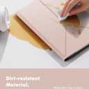 INFILAND Case for iPad 10.2 Inch 9th/8th/7th Generation, Slim Foldable Book-Style Cover with Horizontal and Vertical Stand, Protective Case for iPad 10.2 (2021/2020/2019) (Rose Gold)