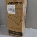 AOFEITE 5" Outdoor Bench Cushion with Handle, Water Fade Resistant Indoor