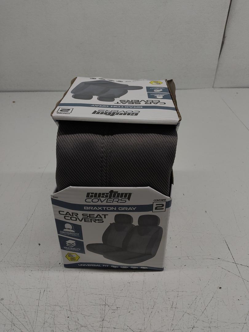 Custom Covers 2 Car Seat Covers Low Back Airbag