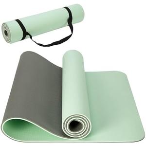 CAVIRA Yoga Mat 72''x24''/35''(8mm/10mm) for Beginners, Thick and Wide Yoga Mat with Carrying Strap for Pilates, Stretching and Home Workout