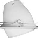 NICOR Lighting 6 in. White Recessed Eyeball Trim with Baffle (17526WH)