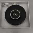 Indoor Camera with Clock and Wireless Charging, 1080P WiFi Cameras for Home, Security Camera with Motion Detection, Night Vision, Local & Cloud Storage,with APP (Classic) (Black)