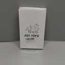 SCHITEC Squeaky Dog Toy, [4 Pack] Natural Latex Rubber Interactive Toys for Small Dogs Puppies