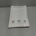 Silicone Air Fryer Liners 2 Pack, Reusable Liners Compatible for Ninja Foodi DZ201, DZ401, DZ550, COSORI, Chefman, Instant Air Fryer, and 6-in-1 8-10QT Air Fryer Baskets (Black)