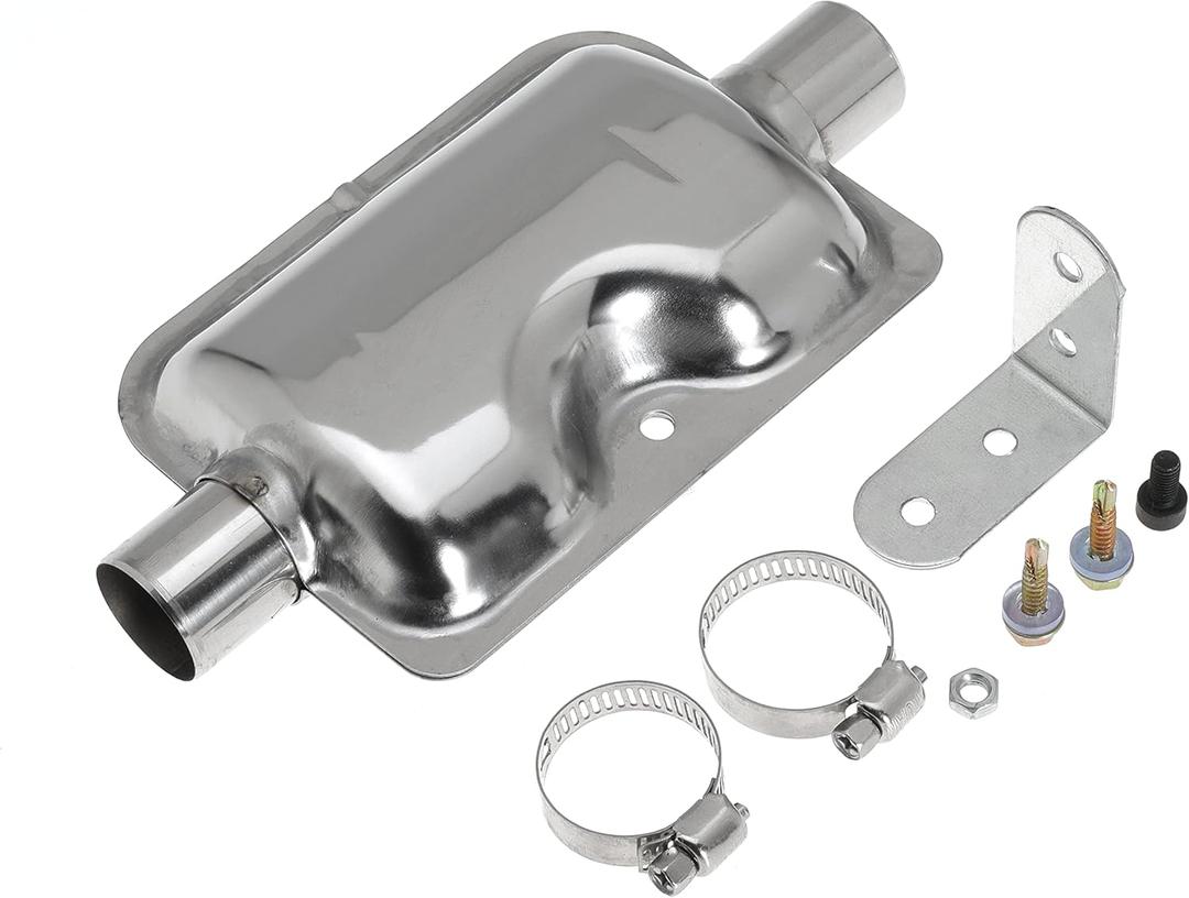 24mm Exhaust Pipe Silencer Muffler for Webasto for Eberspacher D1LC D3LC D5LC for Airtronic D2 D4 D4S Air Parking Heater Straight Through