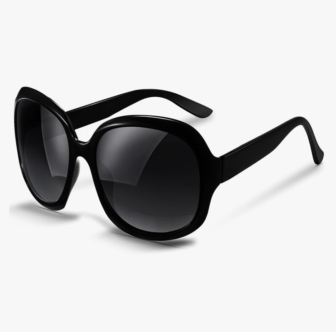 miyya Bug Eye Oversized Polarized Sunglasses Womens, Trendy Retro Sun Glasses for Women 2025, Oversized UV Protection Shades