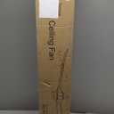 52" Outdoor Ceiling Fans with Lights and Remote Control, Wood Ceiling Fan with Lights High CFM Quiet 3 Blade Wood Walnut Fan, Propeller Ceiling Fan for Outdoor/Indoor/Patio,Matte Black