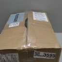 Amazon Basics Donut Pet Bolster Faux Fur Bed for Dog, Grey, 23" x 23"