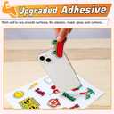 Koala Printable Glossy Sticker Paper for Inkjet Printer, White, 8.5x11 Inch Self-Adhesive Photo Sticker Printer Paper, (120 Sheets)