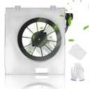 Upgrade Pure Copper Motor C350BN B Unit 50CFM Fan Compatible with Nutone 696N(695) B Unit, C-350C2/VC-307C2ND B Unit, C-350/370A-A Units Only, VC305AN, VC305C2N, 690-A, 696NC Bathroom Fan,2.0 Sones (Silver)