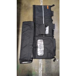 26'' XL Collapsible Heated Cat House - Metal Frame, 100% Insulated Waterproof Outdoor Stray Cat Shelter with Heating Pad & Escape Door, Adjustable Heat & Timer, Warm Shelter for Cats, Black