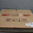 Gold Oval Decorative Mirror, 18x24 Inch Metal Frame Ornate Flower Leaves Modern Wall Mirror for Living Room, Bedroom, Entryway, Dresser, Bathroom