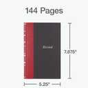 Boorum & Pease Small Account Book, Record Ruled to Document Facts, Events & Notes, 5" x 7-1/2", 144 Pages (96304EE)