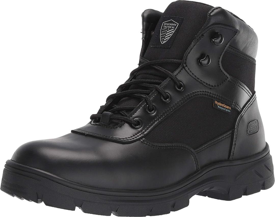 Skechers Men's New Wascana Benen (10.5, Black)