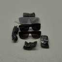 KALIYADI Polarized Sunglasses for Men, Lightweight Sun Glasses with UV Protection for Driving Fishing Golf ((3 Pack) Black/Gradual Gray/Gradual Brown)