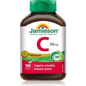 Jamieson Vitamin C 500 mg Timed Release Capsule EXP: 11-29