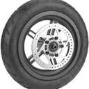 Wheel Scooter Electric Rear Tires,Wheel Hub Tyre,Rear Wheel Tire Disc Brake Tyre for Xiaomi Mijia M365 Electric Scooter