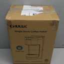 CHULUX Upgrade Single Serve Coffee Maker Machine for K Cup and Grounds with 2 Mins Brew One Cup, 3 Brew Choices, Removable 14oz Reservoir & Drip Tray