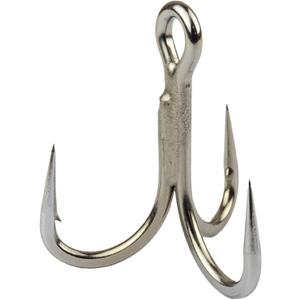 Mustad JL75NP Jolock Inline Treble Hooks, 5X Strong #2/ 0 (Pack of 5)