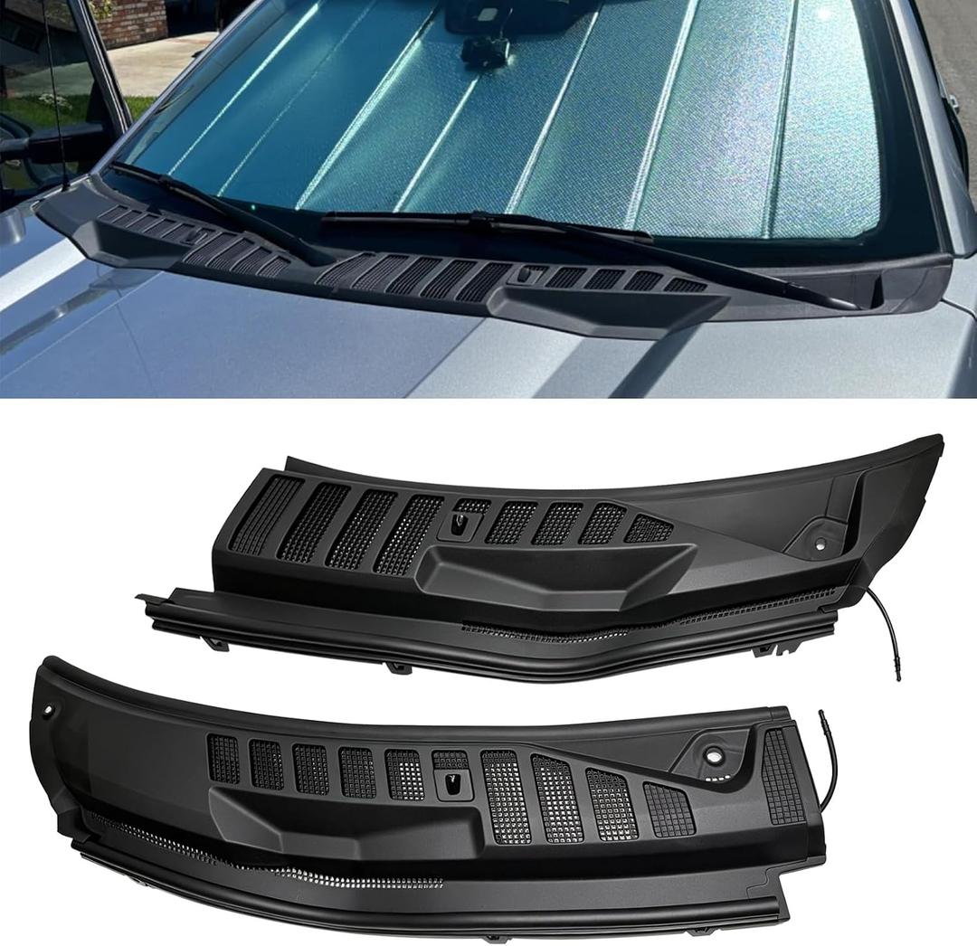 Windshield Wiper Cowl Cover Fit for 2017-2022 Ford F250 F350 Super Duty