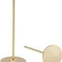 uxcell Upholstery Nails Tacks 18mmx50mm Flat Head Furniture Nails Gold Tone for Furniture Sofa Headboards, 60 Pcs