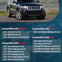 AW6169 Water Pump Kit with Gasket Fit for 2011-2019 Chr~ysler 300 Town & Country VW Routan Avenger Challenger Charger Durango Grand Caravan Journey Grand Cherokee ProMaster 1500 3.6L V6