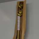 AIZESI Small Tension Rod 18 To 27 Inch1 - Inch Diameter Gold Tension Curtain Rod Small Tension Rod No Drilling, Anti - Slip, Anti - Rust Short Tension Rod